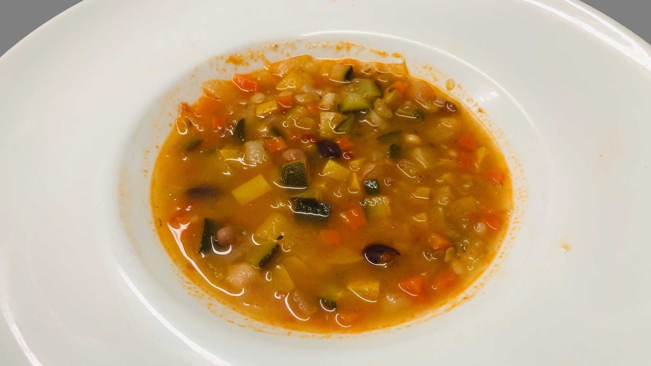 Minestrone Abruzzese Soup.