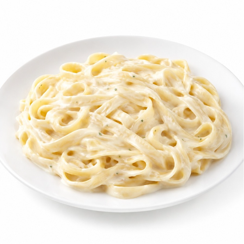 Fettuccine Alfredo Pasta.