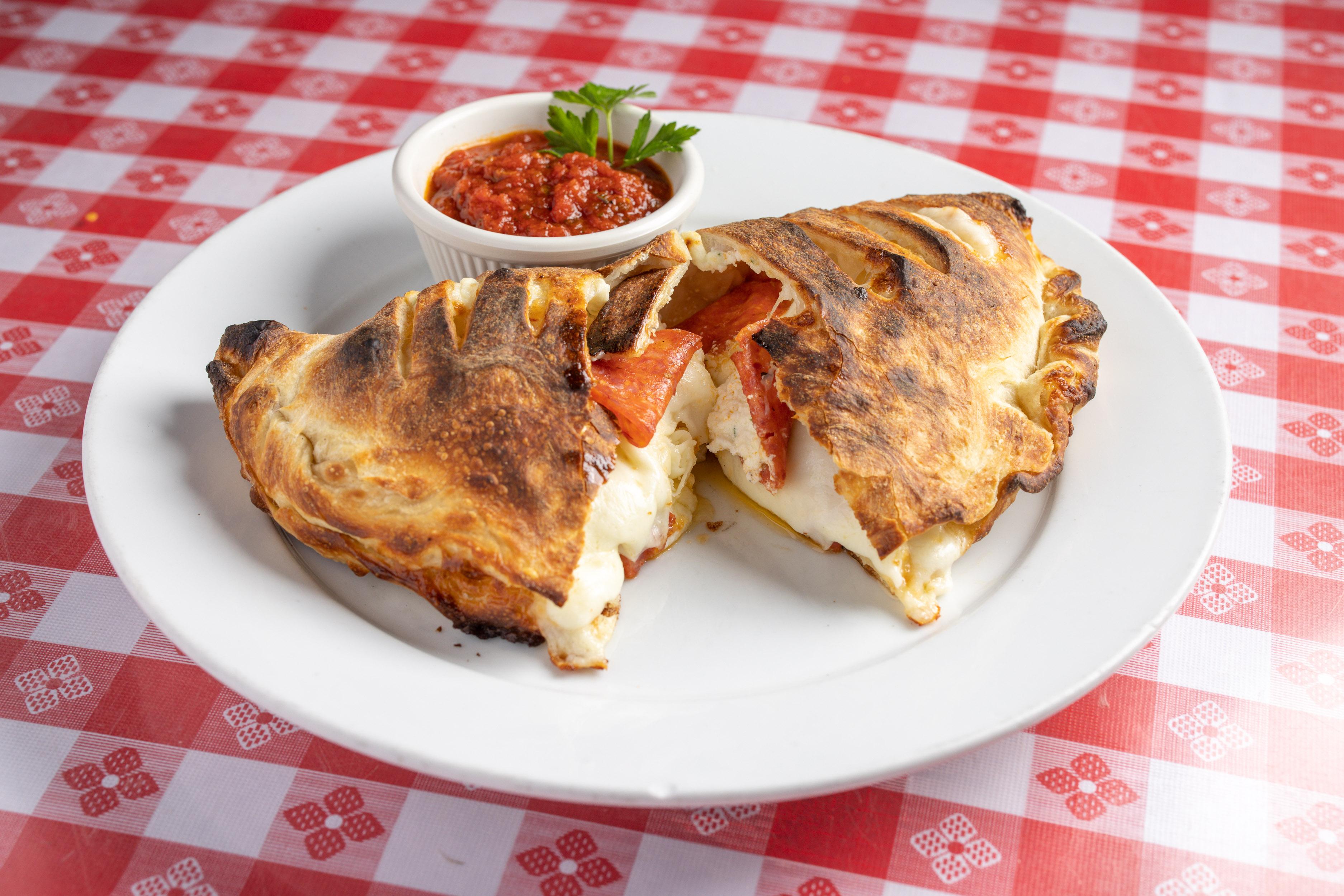 White Calzone.