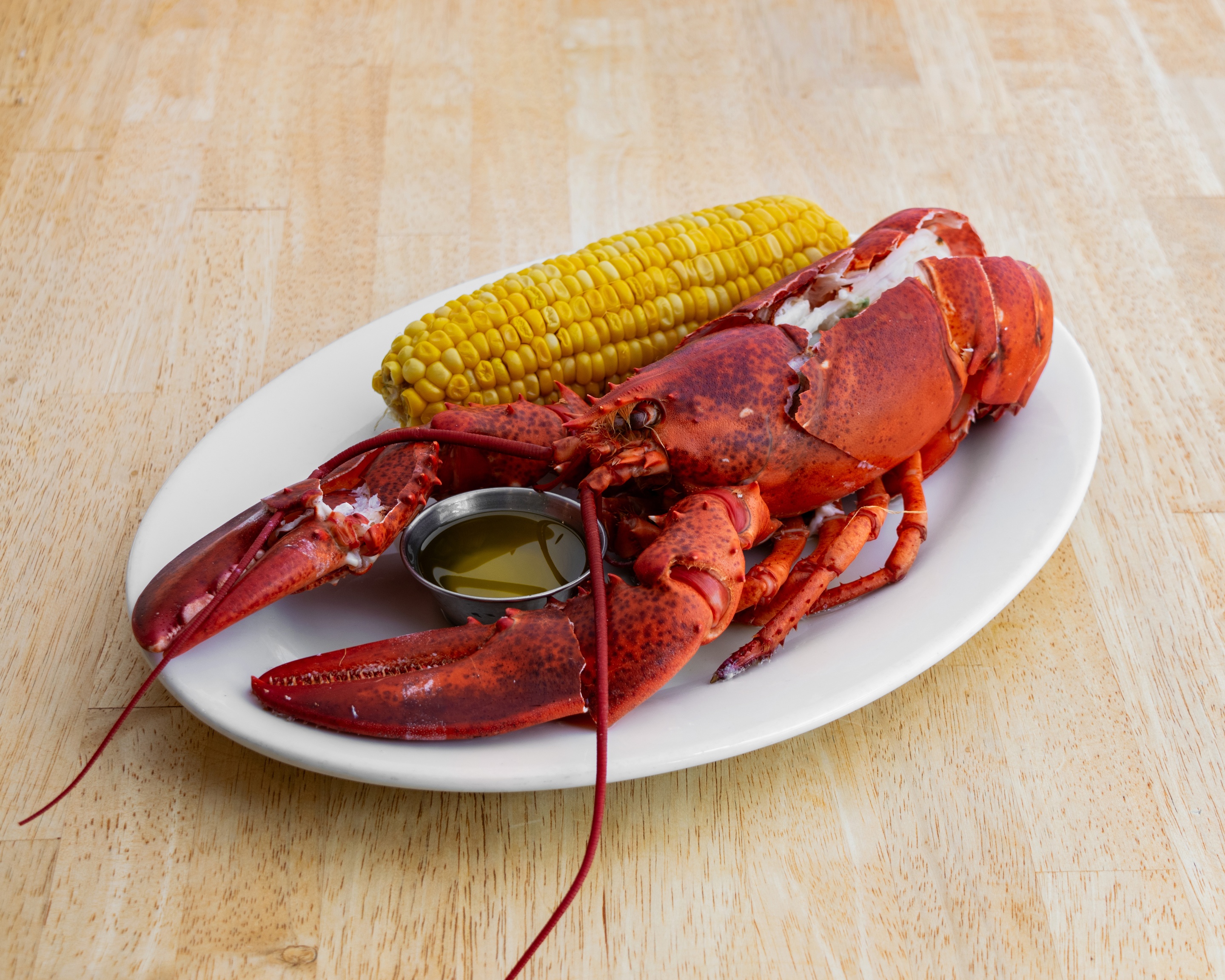Fresh Maine Lobster Dinner.