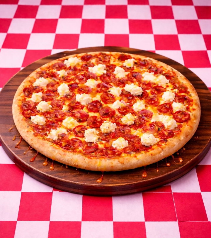 Small Pepperoni Bomb Pizza 10(Greek Style).