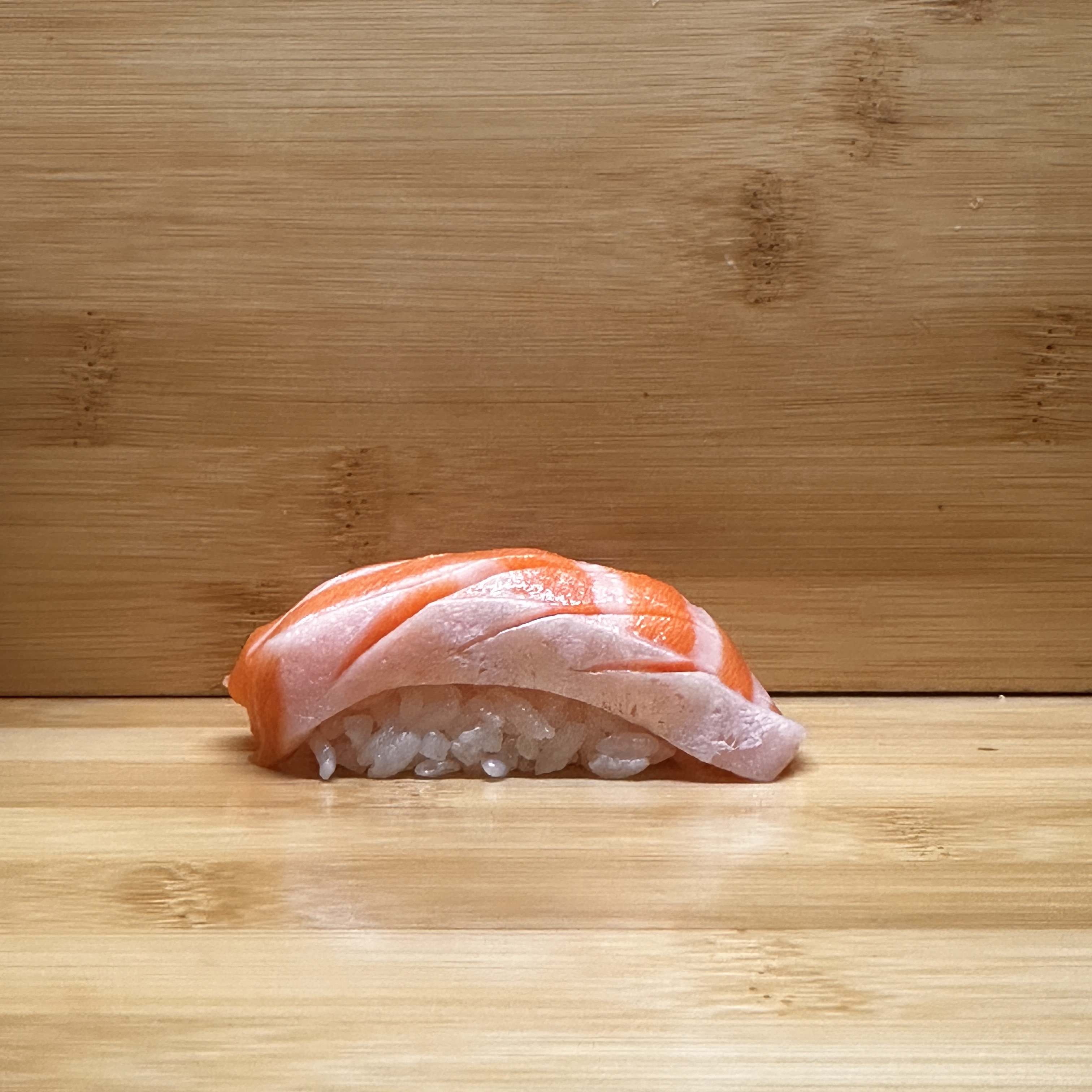 King Salmon Belly Sushi.