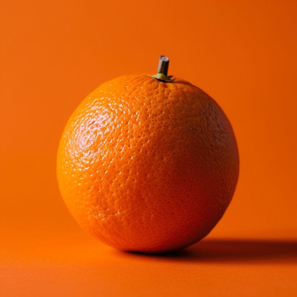 Orange.