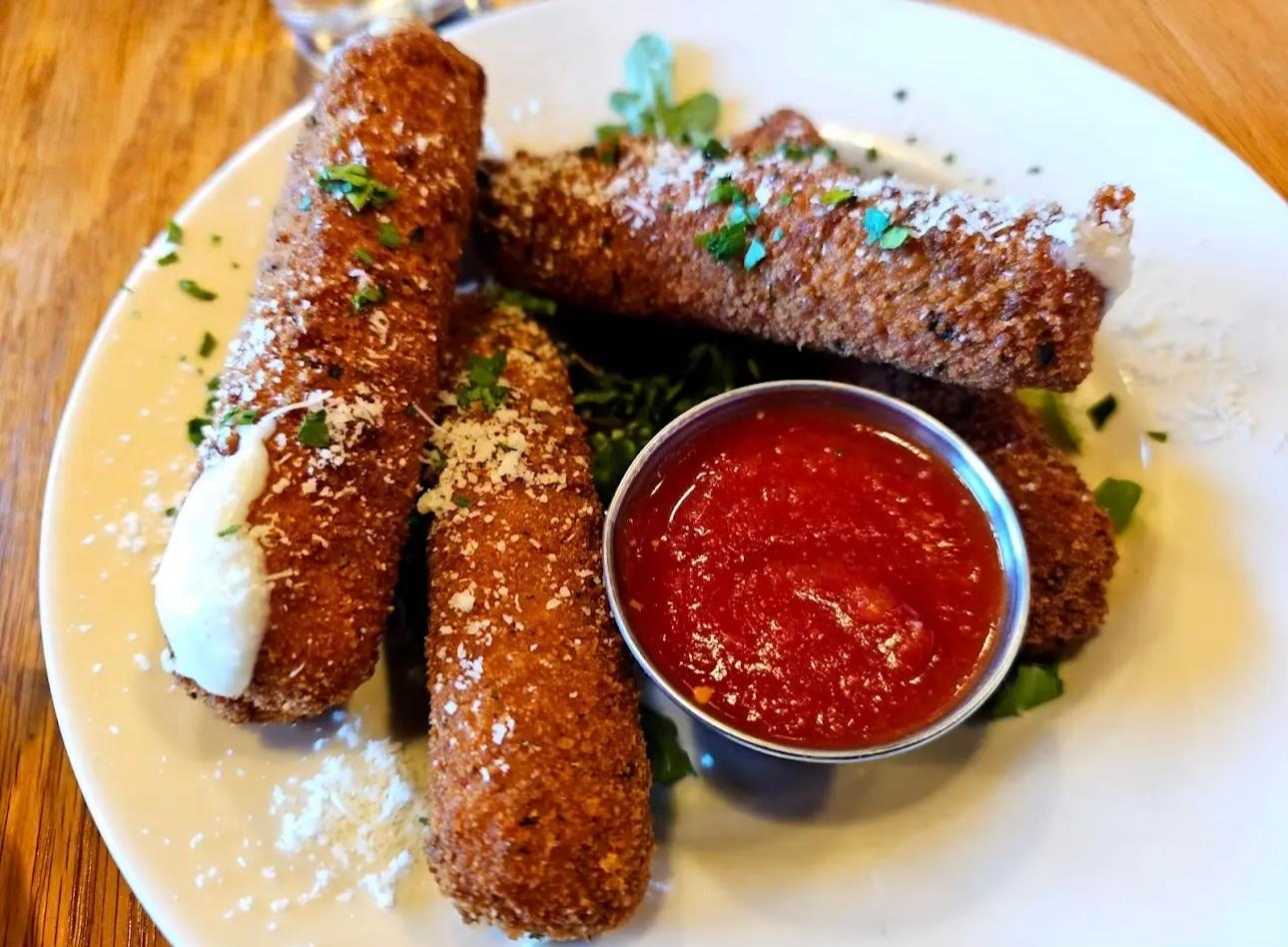 Mozzarella Sticks.