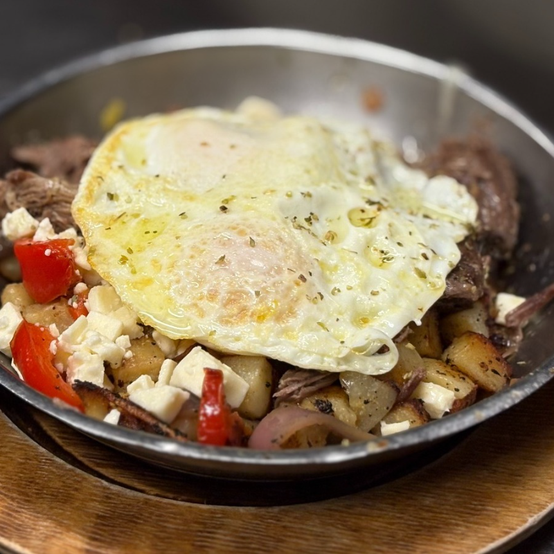 Yiayia's Lamb Skillet.