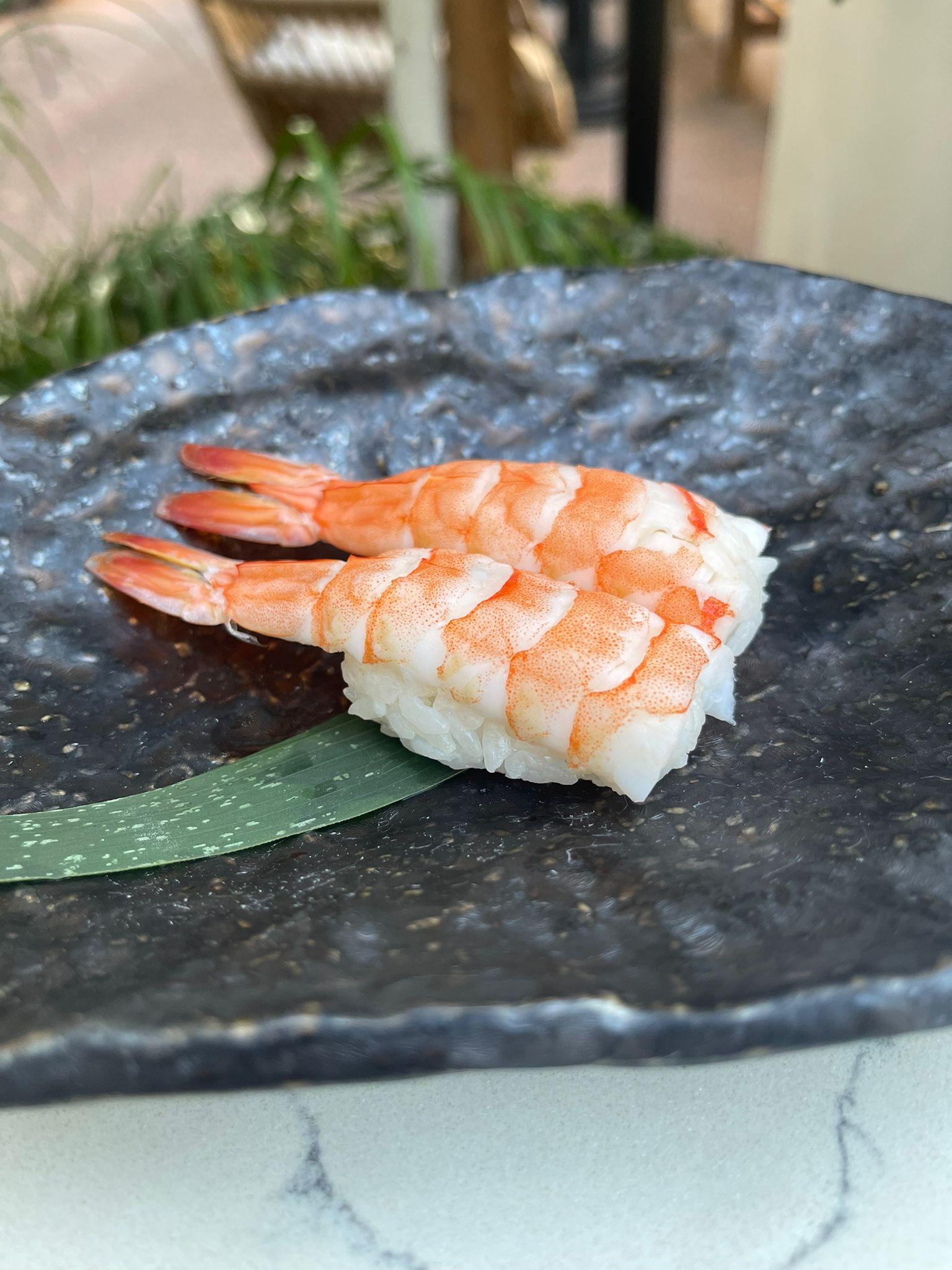 Shrimp Nigiri.