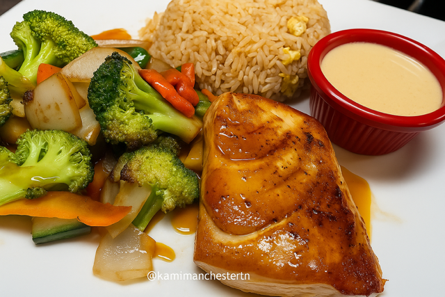 Hibachi White Tuna.