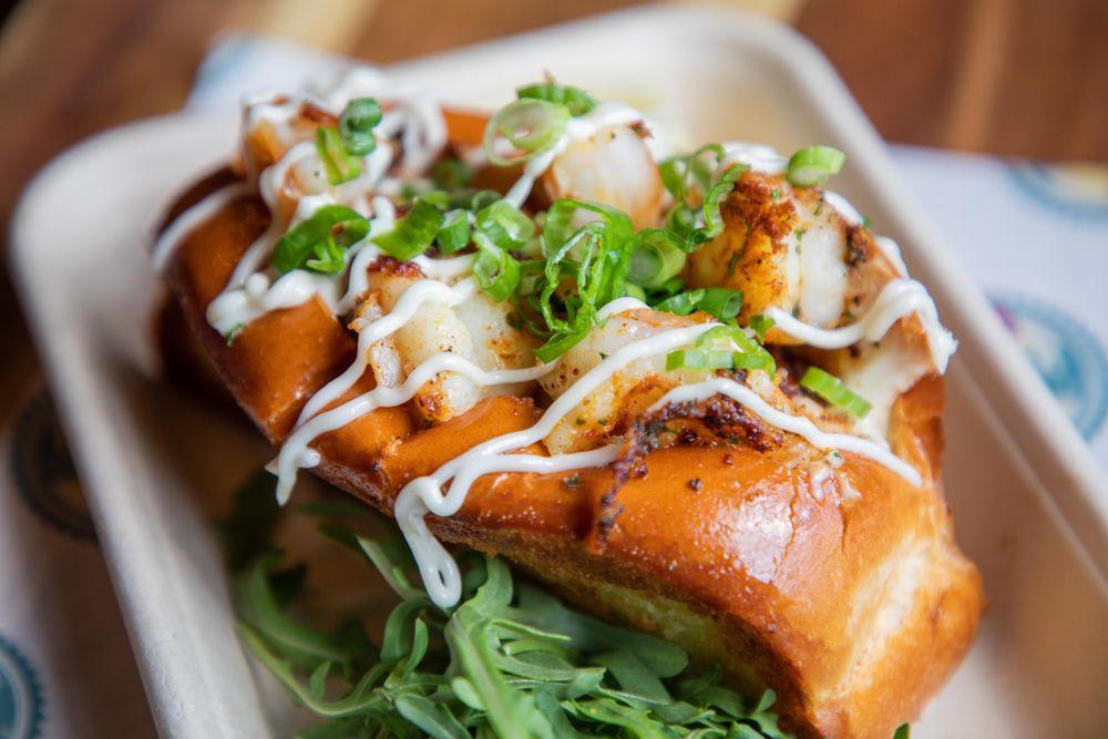 Cajun Shrimp Roll.