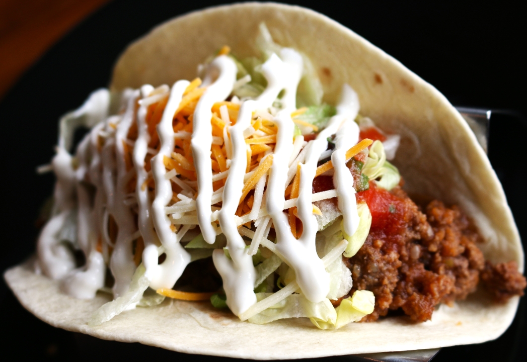 3 for 12 Ground Beef Tacos.