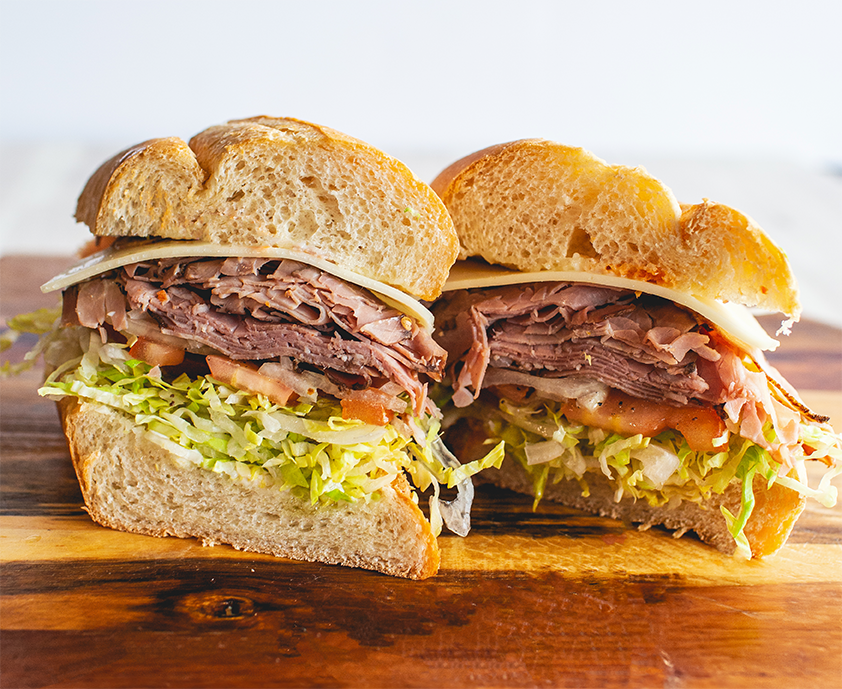 Roast Beef & Provolone.