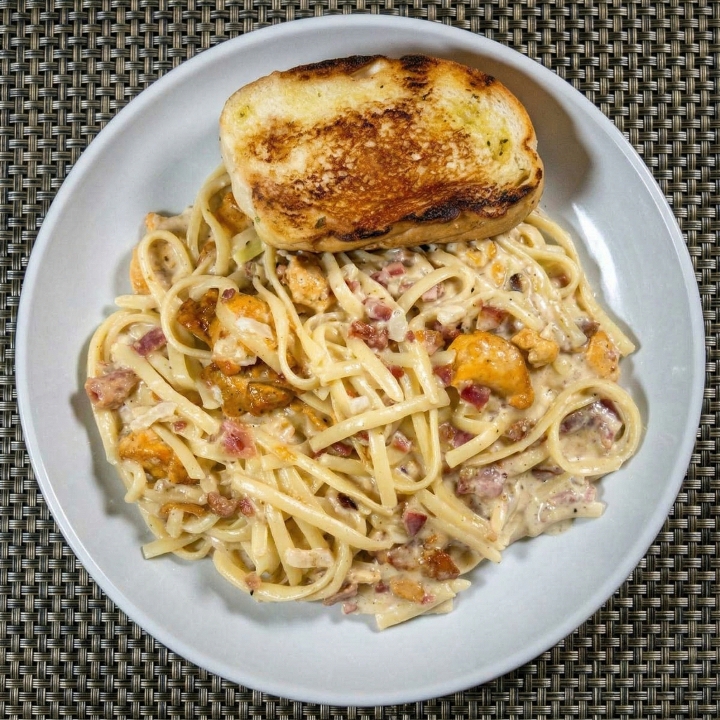 Chicken Carbonara.