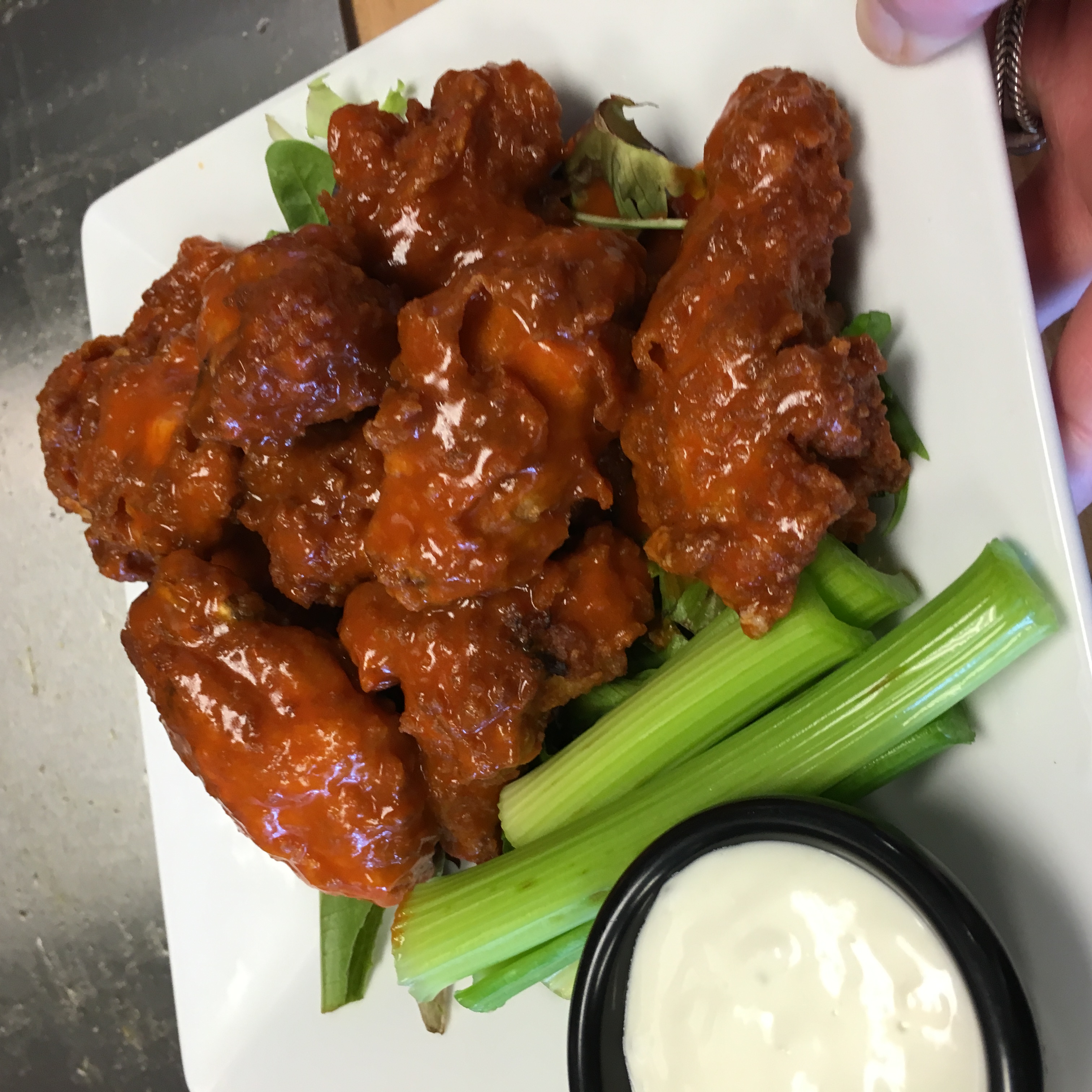 Classic Buffalo Chicken Wings.