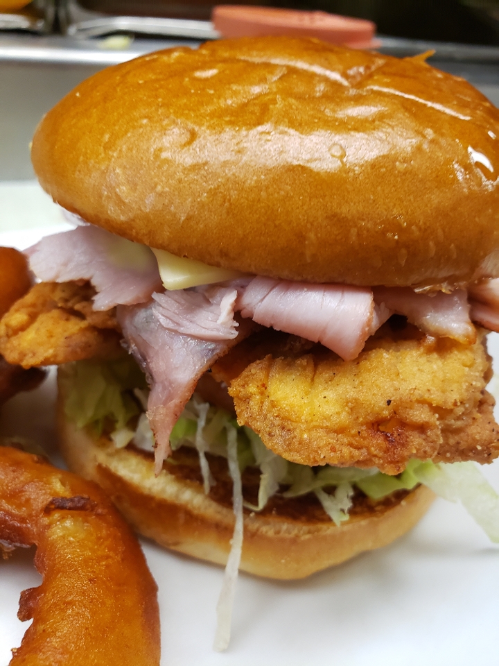 Chicken Cordon Bleu.