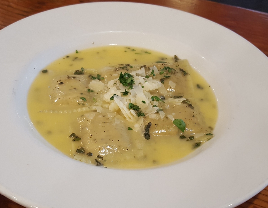 Ravioli Di Zucca.