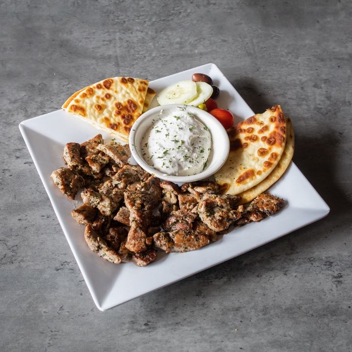 Souvlaki Platter.