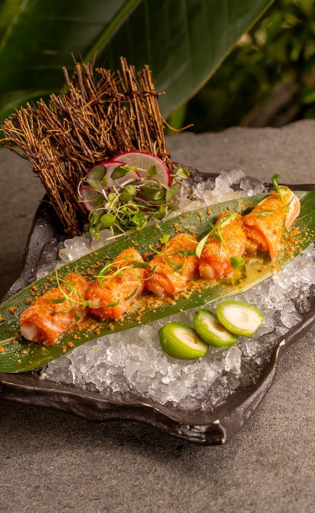 Salmon Truffle Pear.