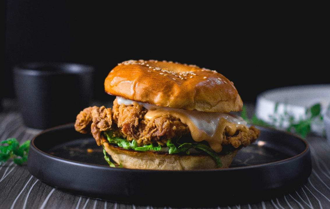 Crispy Chicken Sandwich.