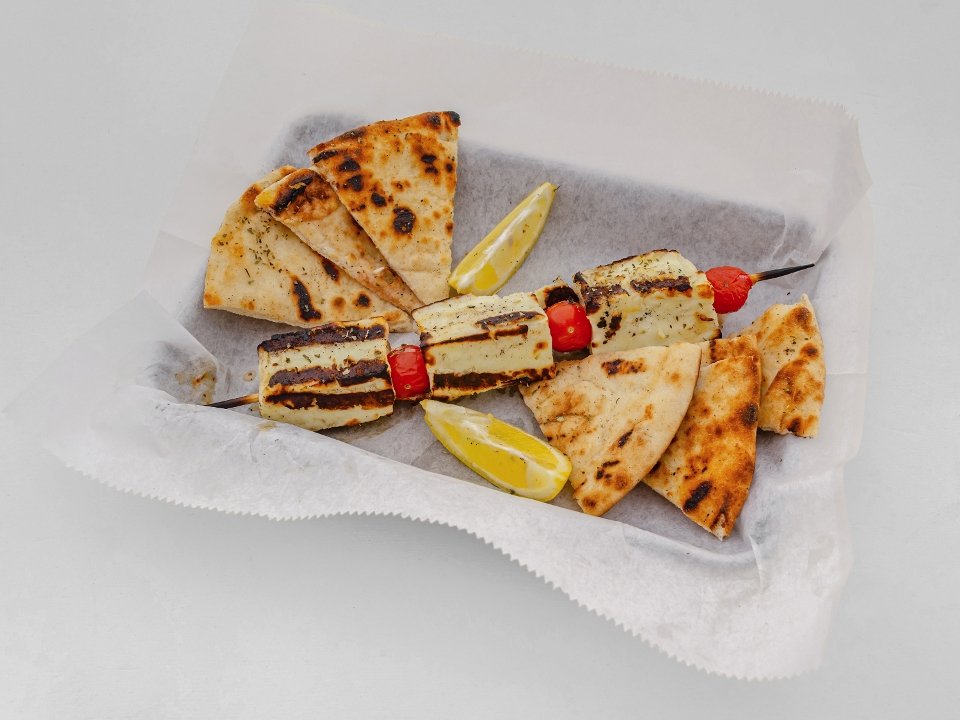 Halloumi Cheese Kalamaki.