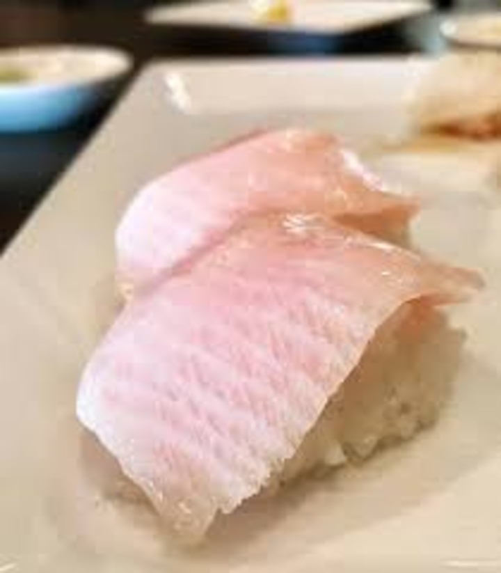 1 Pc Sushi Yellowtail Belly.