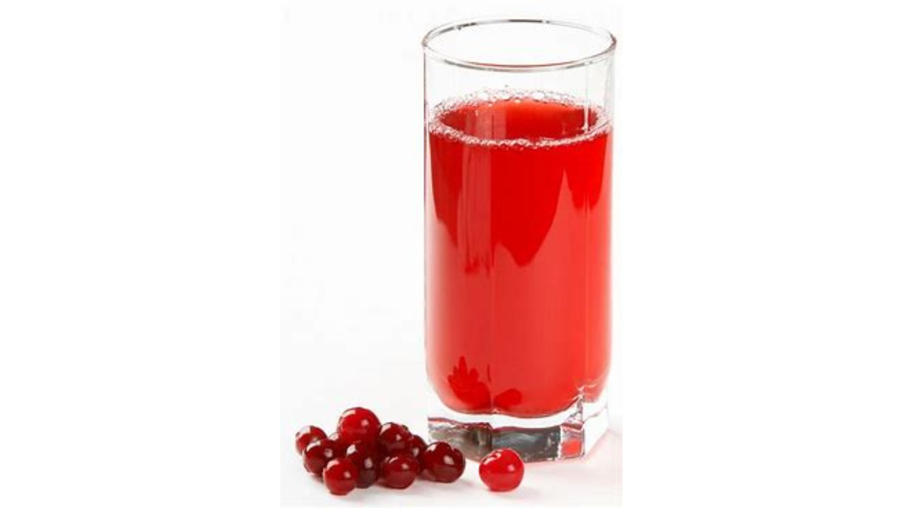 Cranberry Juice.