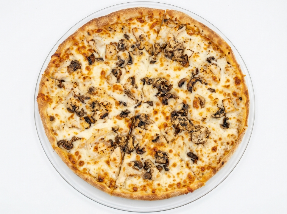 9" Chicken Alfredo.
