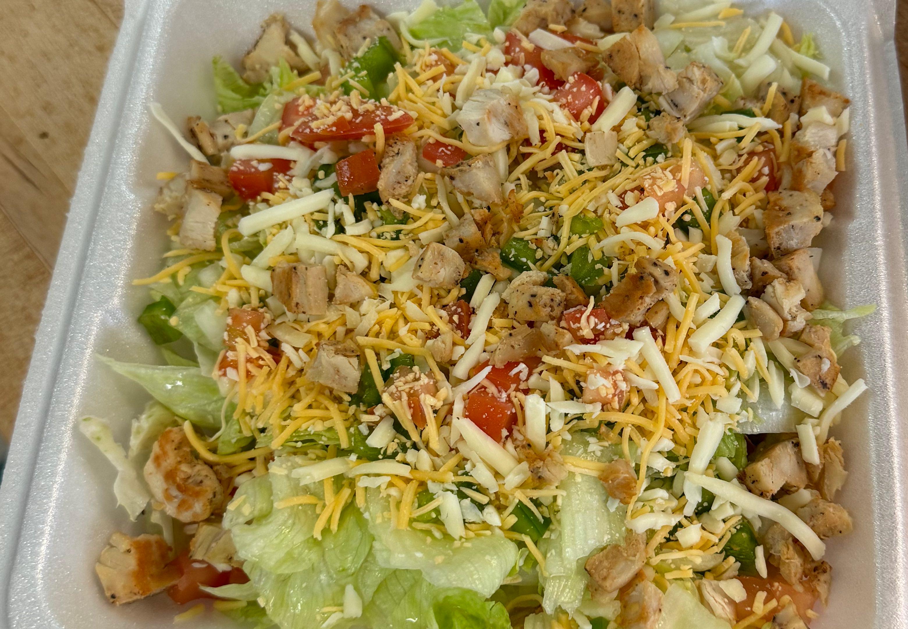 Grilled Chicken Salad.