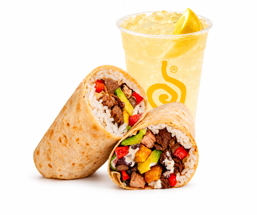 Signature Burrito Combo.