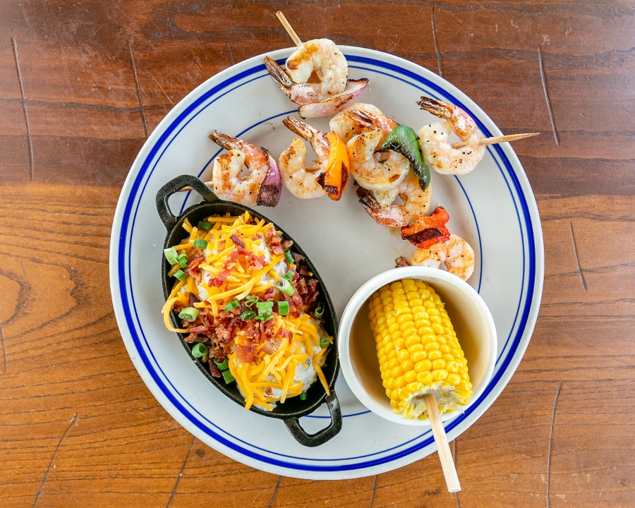 Shrimp Skewers.
