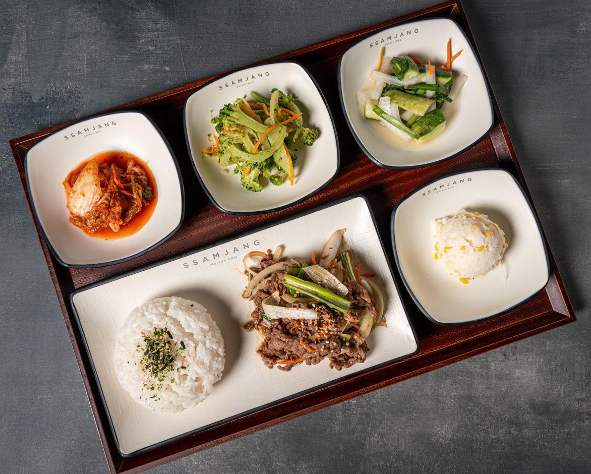 Bulgogi set.
