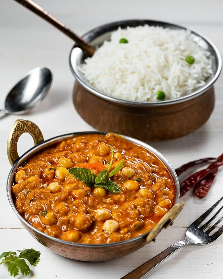 Channa Masala (GF, VG).