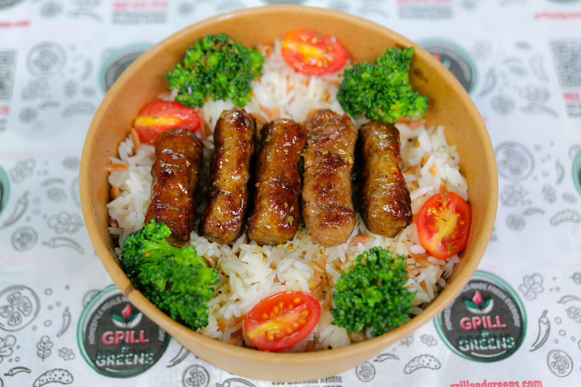Kofte Plate.