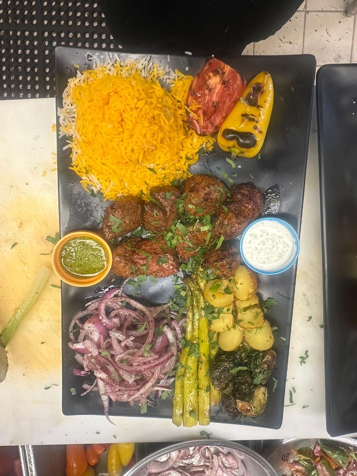 Beef Shish Kabob.