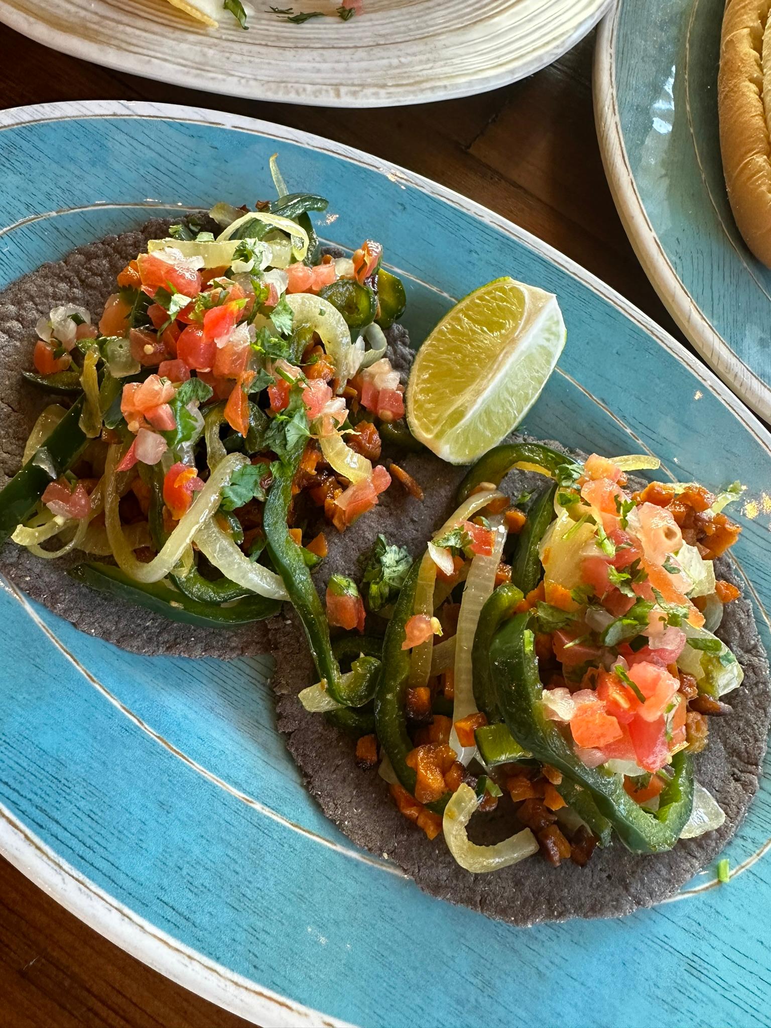 Veggie Tacos.