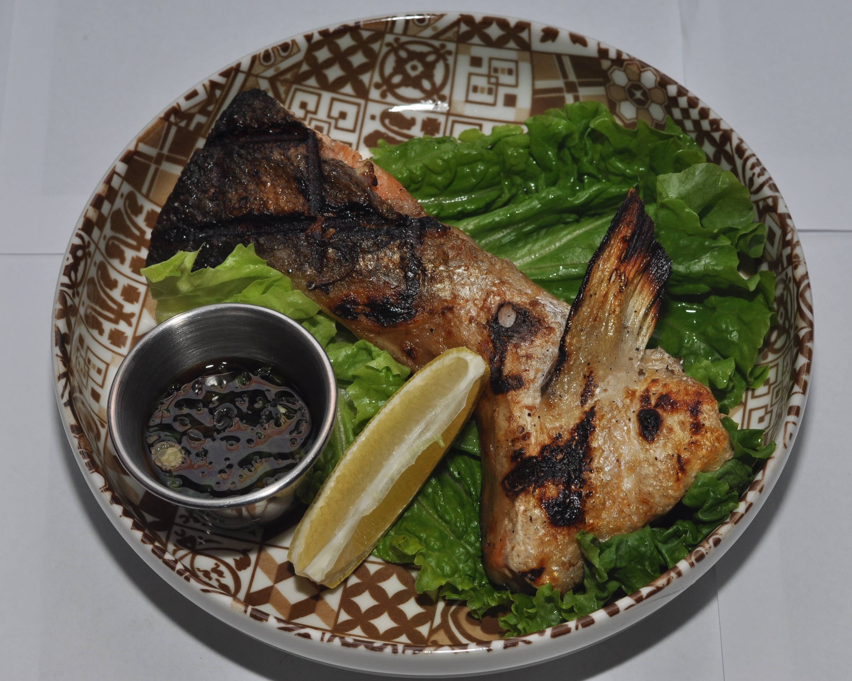 Salmon Kama.