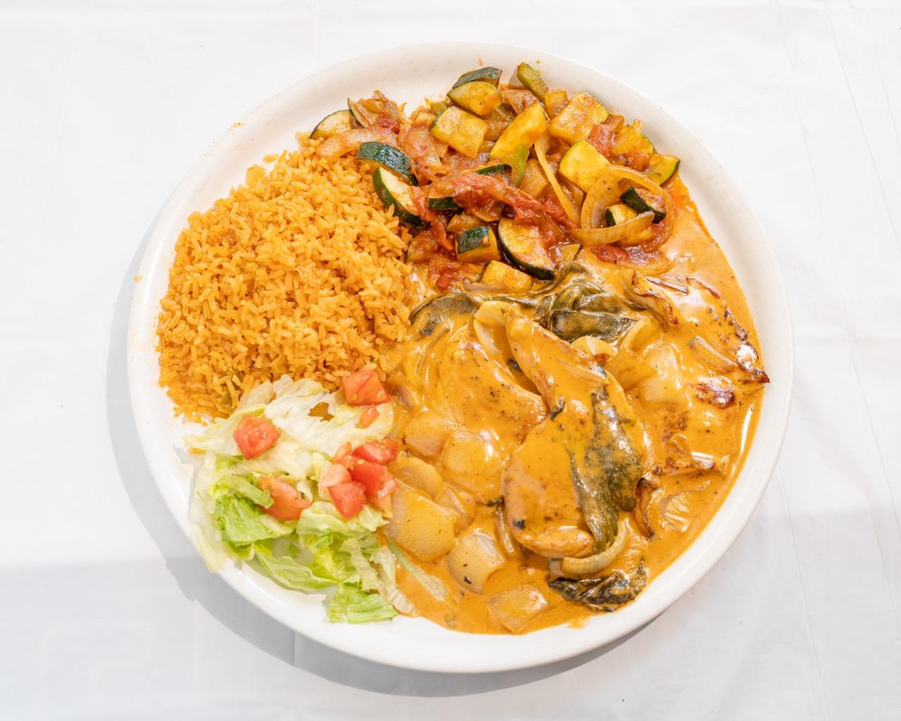 Pollo Poblano.