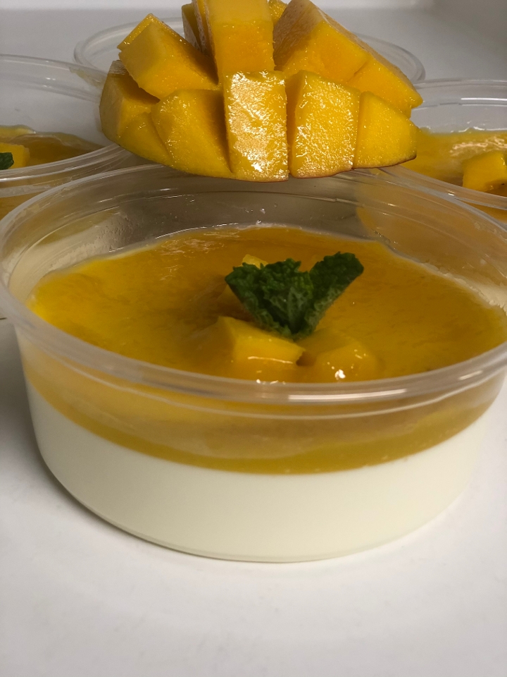 Mango Panna Cotta.