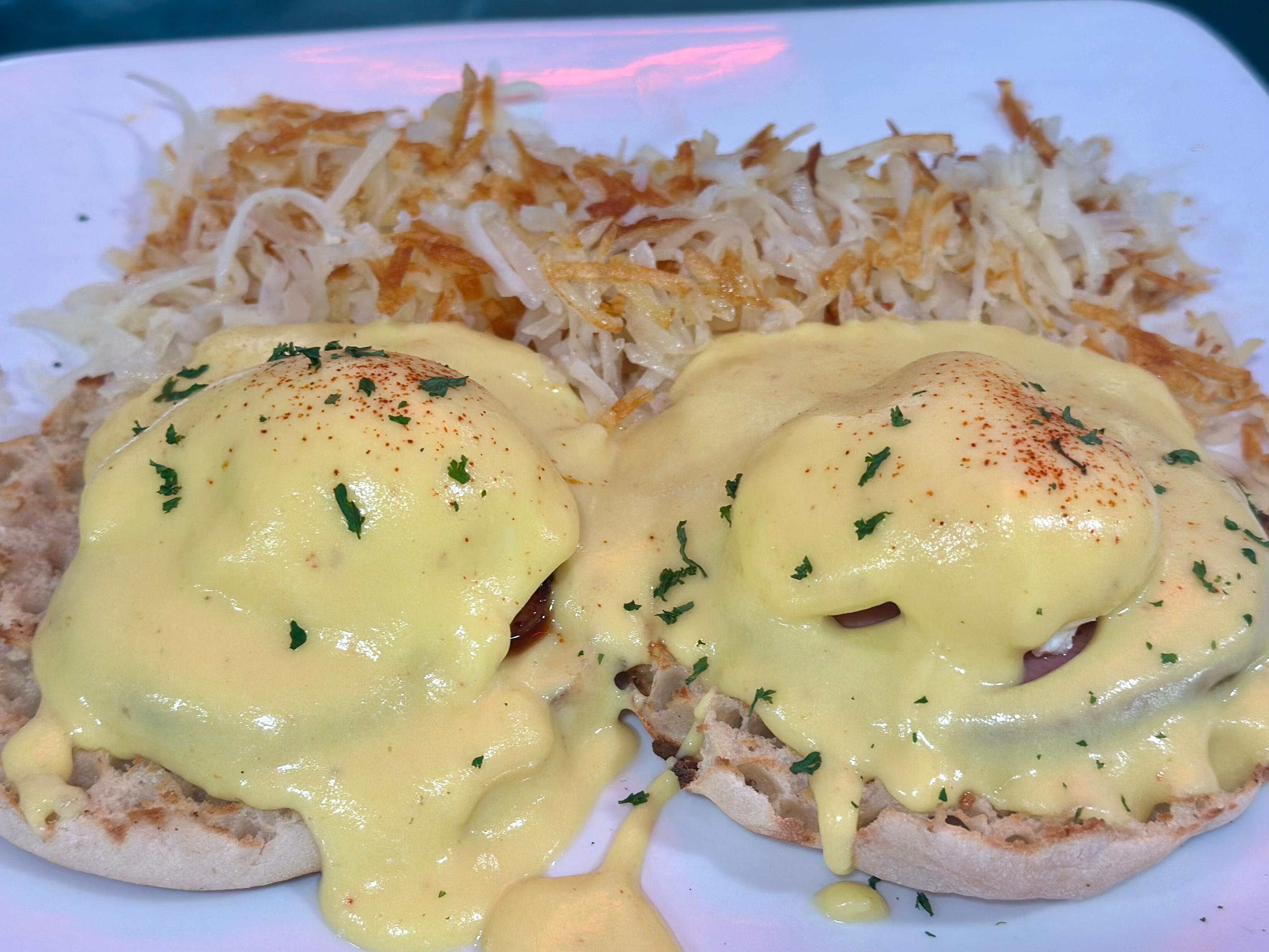 Eggs Benedict.