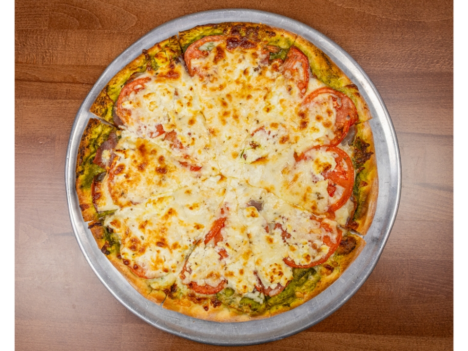 Large Prosciutto & Goat Cheese Pizza.