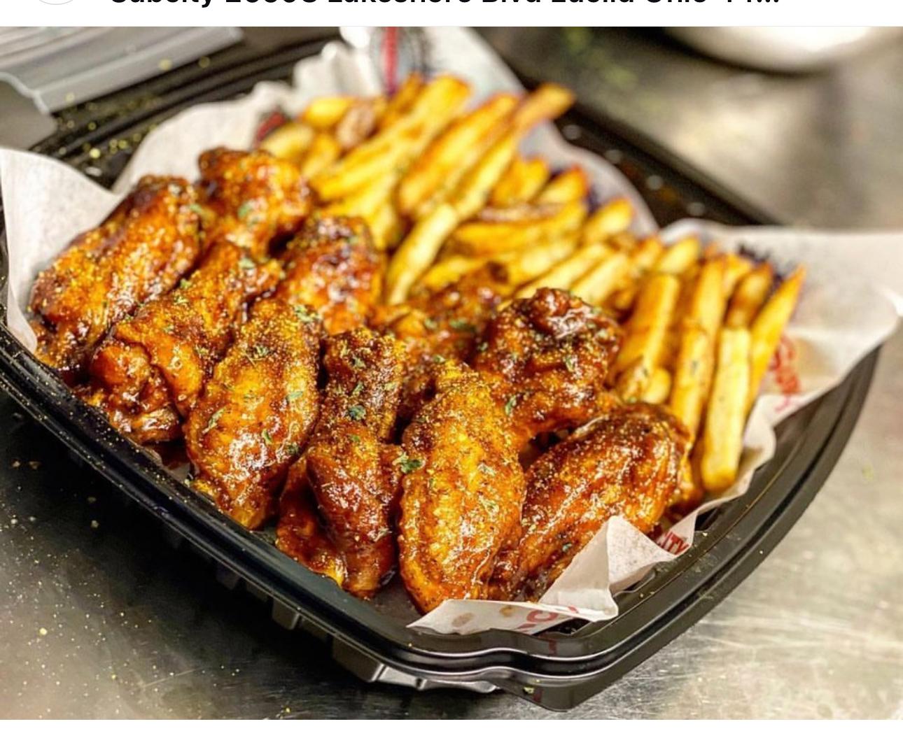 10 Wings & Fries.