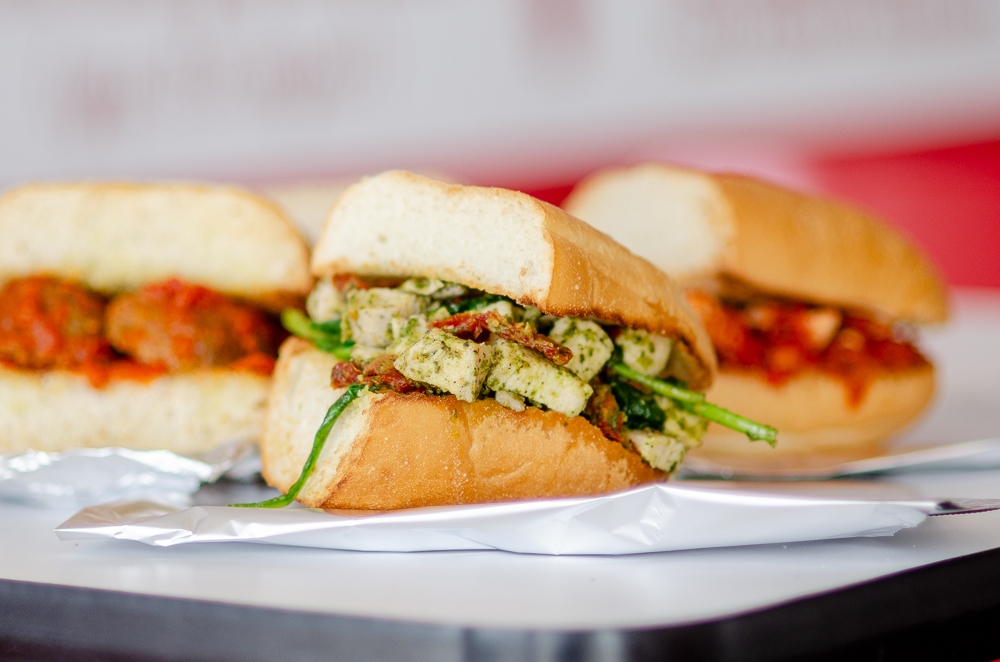 Italian Chicken Pesto Sammie.