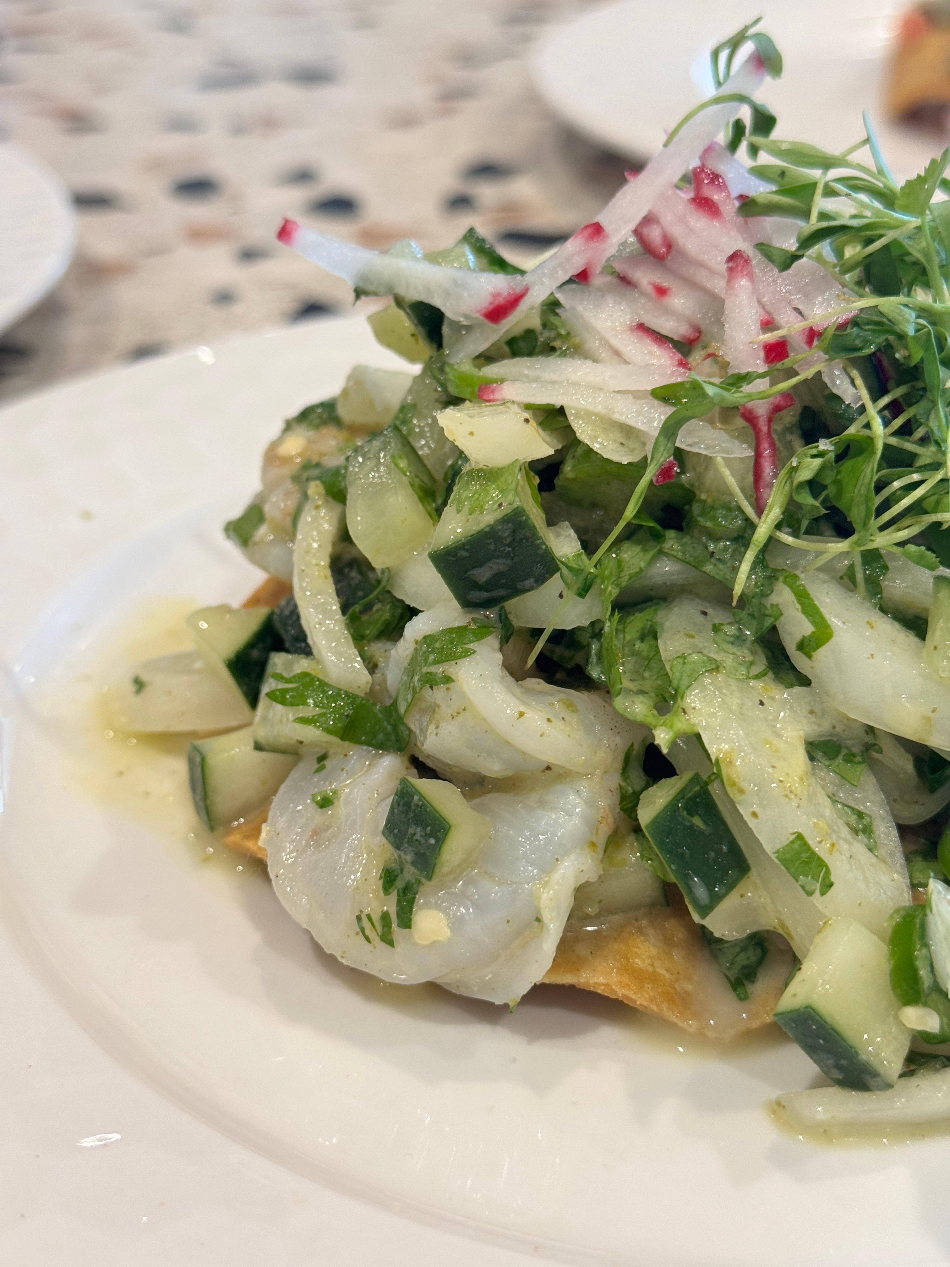 Aguachile Verde De Camaron.