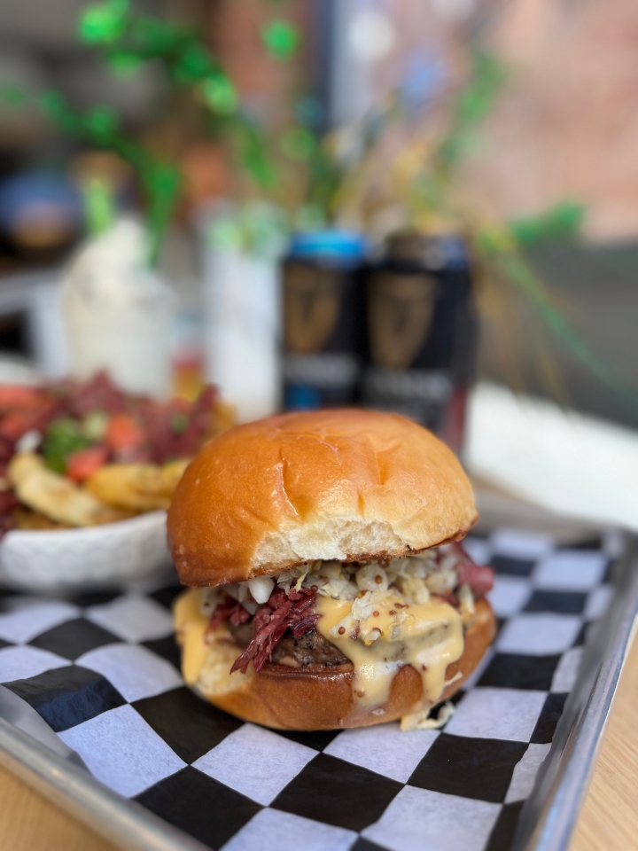 Lucky Leprechaun Burger.