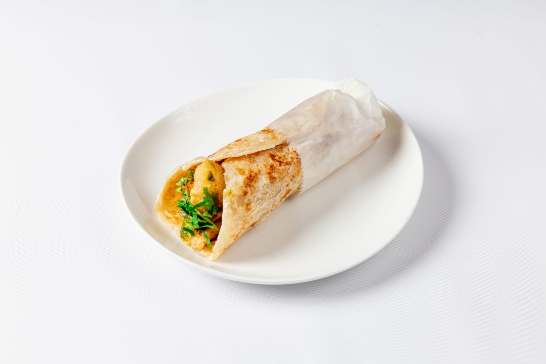 Crispy Cauliflower Kathi Roll.