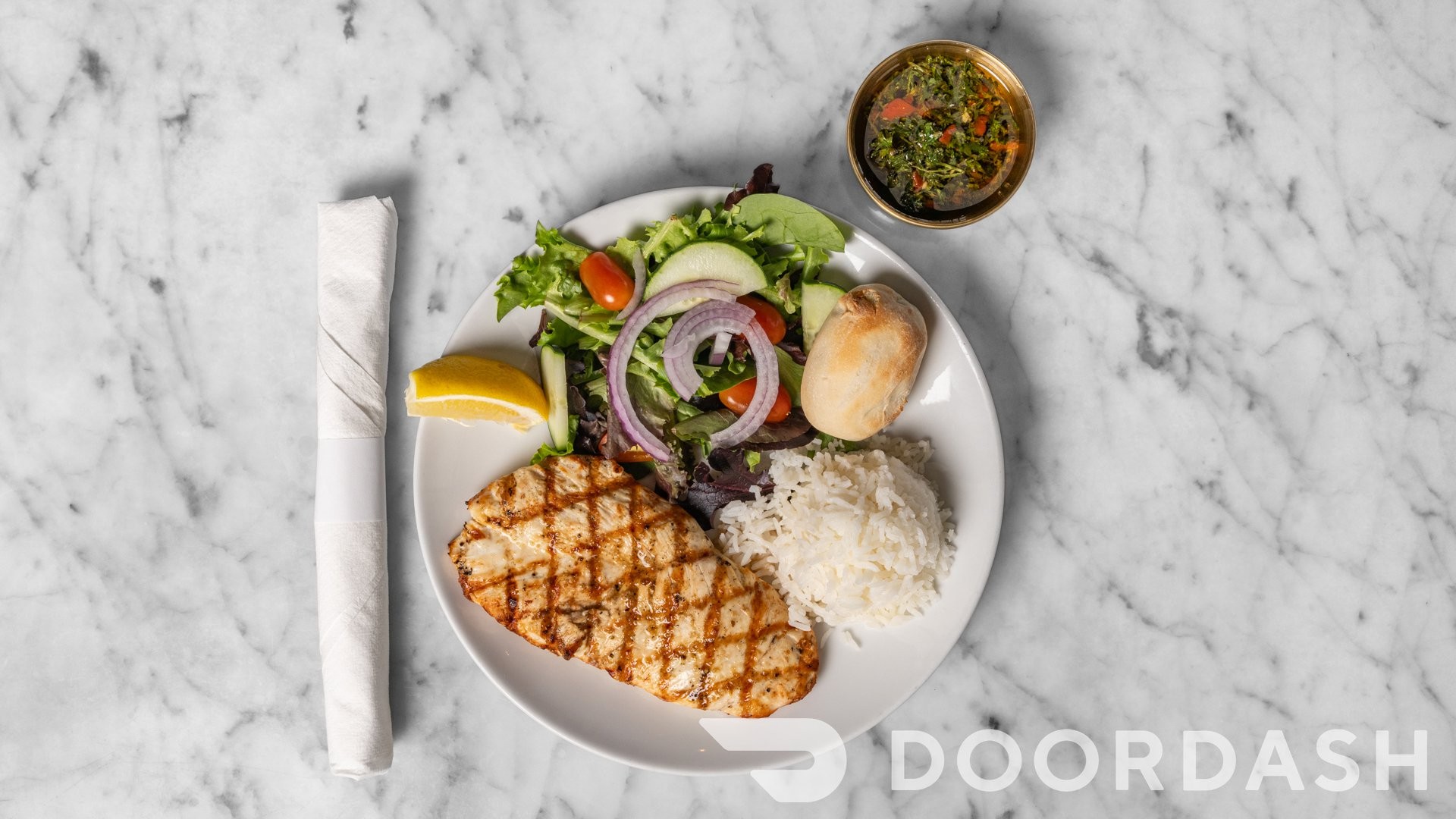Chicken with Rice Meal Box.
