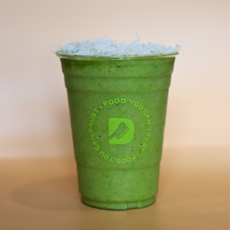 The Green Coconut Smoothie.