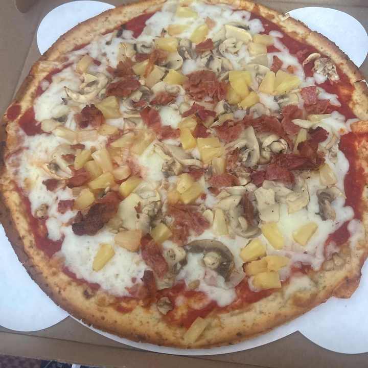 12" Cauliflower Crust.