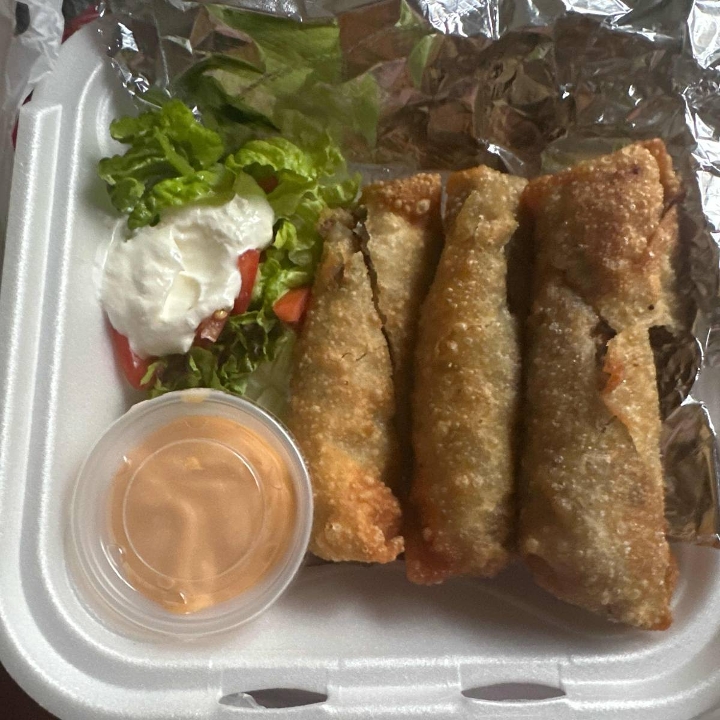 Philly Cheesesteak Eggrolls.