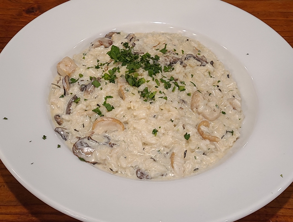 Rissoto Porcini (gf, adf).