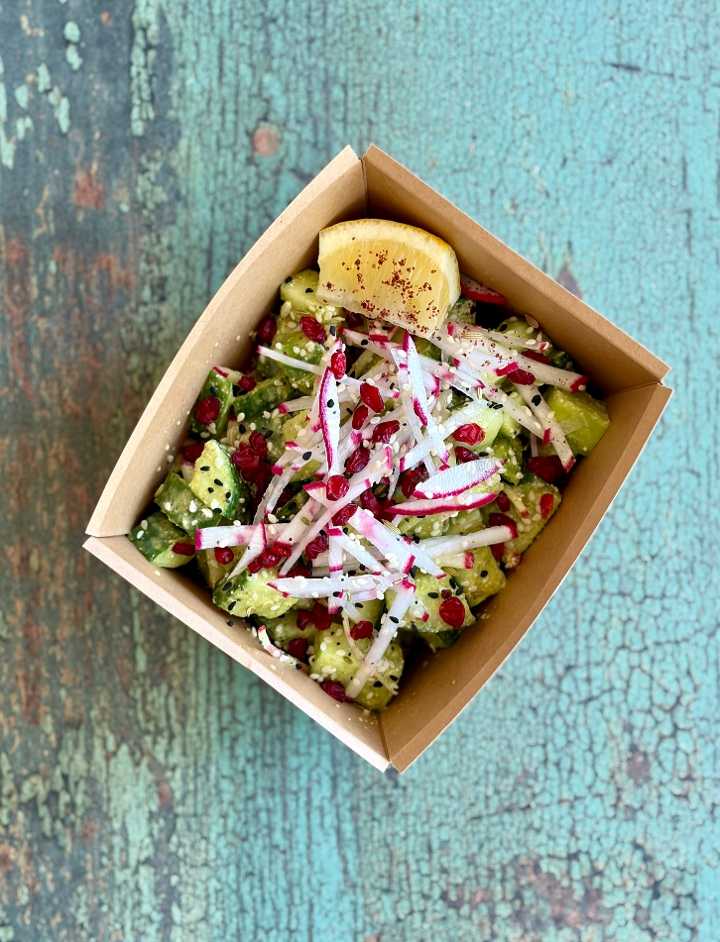 Cucumber & Radish Salad.