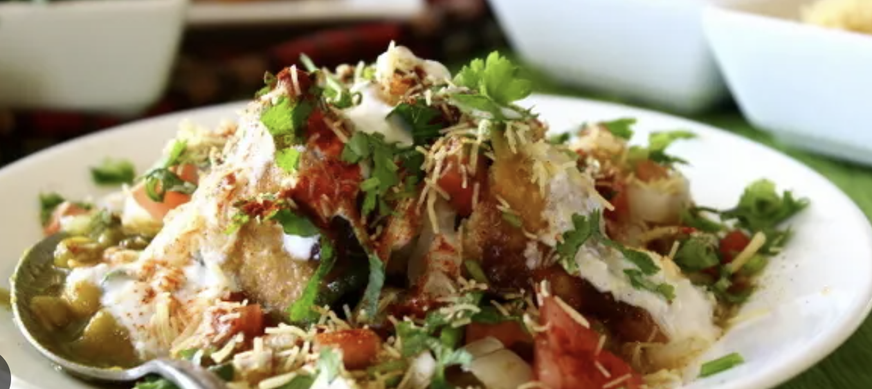 Samosa Chaat.